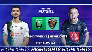 Highlights  Western United vs Western City  Round 12  20242 [upl. by Midge]