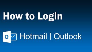 Hotmail Login English  Outlook Login  Livecom Login [upl. by Caralie356]