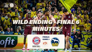 FINAL 611WILD ENDING of GAME 3  ALBA BERLIN vs FC Bayern Basketball  Finals 202324 [upl. by Neras]