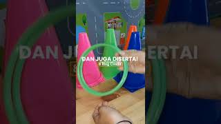 Mainan lempar cincin Anak melatih morotik Sensorik mainanviral toys lempar mainanak toysforkids [upl. by Hong]