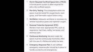 Confined Space  Examples of Confined Space  Safety Measures in Confined Space hsestudyguide [upl. by Thanos491]