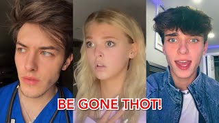 Be Gone Thot Go away Im a Man Of God Challenge Tik Tok Edition [upl. by Runkel]