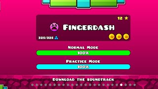 Geometry dash Fingerdash all coins [upl. by Lindholm]