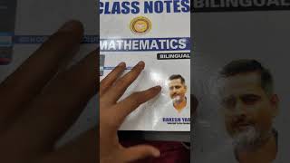 Rakesh Yadav Sir Advance Maths Class notes [upl. by Enois]