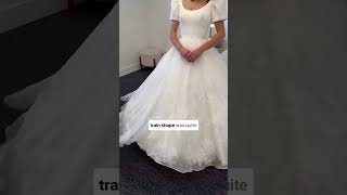 How to Bustle a Wedding Dress [upl. by Nayd]