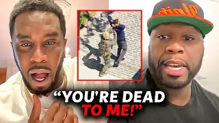 5 MINUTES AGO Diddy Threatens 50 Cent For LEADING The Feds To His House [upl. by Alleul]