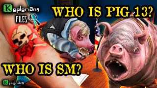 WHO IS PIG 13 ğŸ– MR MEAT SM TATTOO MEANING â™¥ Keplerians FILES ğŸ” [upl. by Abramson]