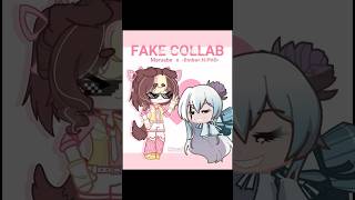 If you wanna talk about real love FAKE COLLAB BTW gacha trend edit whyareyoureadingthehashtags [upl. by Enirolf]