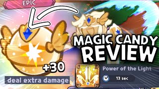 INSANE BUFF quotAGAINquot Madeleine Cookie Magic Candy Review  Cookie Run Kingdom [upl. by Aubrie]