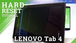 How to Hard Reset LENOVO Tab 4 10  Bypass Screen Lock HardResetinfo [upl. by Tallou699]