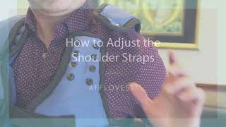 702524A AV HowToAdjustTheShoulderStraps FINAL [upl. by Notneb]