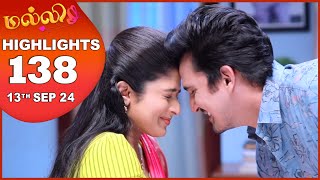 Malli Serial  EP 138 Highlights  13th Sep 2024  Nikitha  Vijay  Saregama TV Shows Tamil [upl. by Ettevahs]