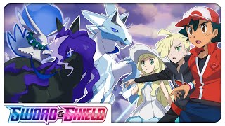 LILLIE RETURNS ASH MEETS CALYREX  Pokémon Sword amp Shield Anime [upl. by Nnylarat29]