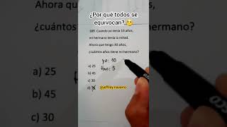 ¿Cuál es tu respuesta matematicasfaciles disfrutalasmatematicas clases profejeff fypシ゚ [upl. by Annirak162]