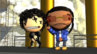 Pop Smoke Micheal Jackson  Billie Dior Animated [upl. by Amati]