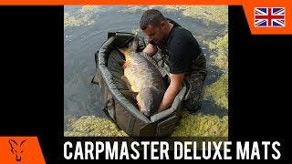 CARP FISHING TV Carpmaster Deluxe Unhooking Mats [upl. by Lilias610]