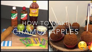 HowTo Make Chamoy Tamarindo Apples [upl. by Puttergill]