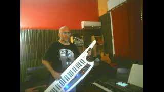 Part time lover Stevie Wonder Keytar Cover [upl. by Alyag811]