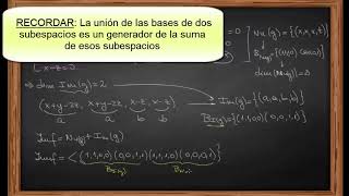 Transformaciones Lineales  HALLAR UNA TL con restriciones  Ejercicio  Clase 11 [upl. by Lekcar]