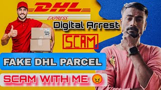 Fake Parcel Scam With Me 🥵  ನಿಮಗೂ ಈ ತರ ಆಗಬಹುದು ಹುಷಾರಾಗಿರಿdhlexpressfrauds [upl. by Heppman]