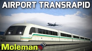 Airport Transrapid  TS2016  The Shanghai Maglev Train [upl. by Coit]