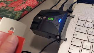 IETS Laptop Fan Cooler Review [upl. by Olpe]