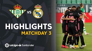 Highlights Real Betis vs Real Madrid 23 [upl. by Onaled]