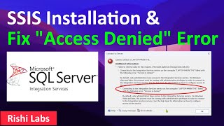 How to install SSIS SQL Server Integration Services [upl. by Pegeen76]