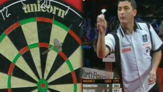 European Championships 2008 Day 3 Afternoon Session Thornton vs Suljovic 5 [upl. by Damiano]