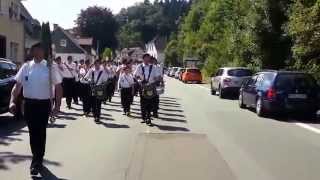 Spielmannszug Biekhofen auf dem Schützenfest Listerscheid 2013 [upl. by Limaa]