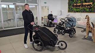 Thule Chariot Sport 2 cyklovozík 2024 recenzia [upl. by Zoilla]