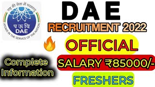 DAEIPR Recruitment 2022  WITHOUT GATE  Freshers All India Apply Permanent Job Latest Jobs 2022 [upl. by Oedama]