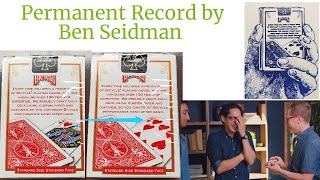 Honest Magic Review  Permanent Record by Ben Seidman [upl. by Amabel]