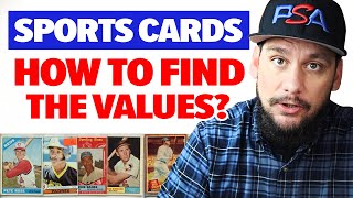 How to find Sports Card Values  Baseball Football Basketball amp Hockey sportscards thehobby [upl. by Acinat]