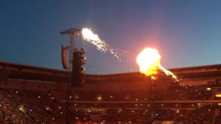 RAMMSTEIN  Du Hast  Pyro Show  Prague  Praha  Prag  28052017 [upl. by Searcy152]