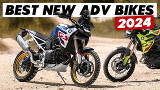 16 Best New amp Updated Adventure Motorcycles For 2024 [upl. by Drooff783]