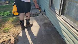 IS DEWALT PUMP UP SPRAYER THE BEST  Pressure washing [upl. by Anaz876]