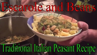 Escarole and beans  how to cook this traditional Italian peasant recipe [upl. by Uzziel712]