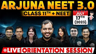 Arjuna NEET 30 2024  Class 11th  NEET ⚡ Live Orientation Session  Your AIM to Crack NEET 🎯 [upl. by Solraced387]