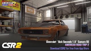 CSR2  ‘Sick Seconds 10’ Camaro SS manual launch  tune amp shift  6606 [upl. by Anat]