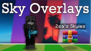 25 Custom Minecraft Sky Overlays  2sa [upl. by Leiahtan]