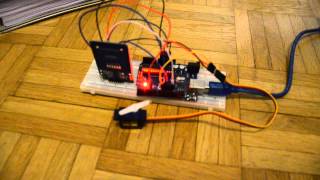 Controlling Servo with RFID Card Reader Arduino [upl. by Aneroc971]