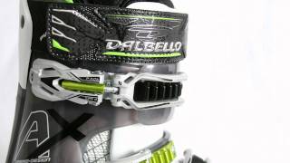 Dabello 2012 Axion Ski Boot Review from Peter Glenn [upl. by Angy72]