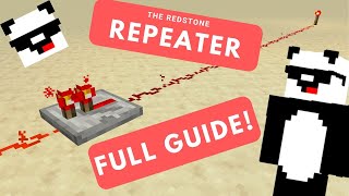 The Redstone Repeater  5 Minute Guide [upl. by Malory]