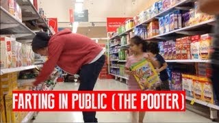 Farting In Public Prank The Pooter [upl. by Irolav]