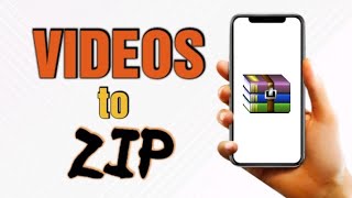 💥 How to Convert Videos into ZIPRAR in Android Phone [upl. by Jacqueline292]