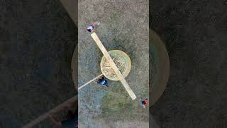 Spinning Science My 8Foot Handle Gone Wrong diy swing [upl. by Esiuqram650]