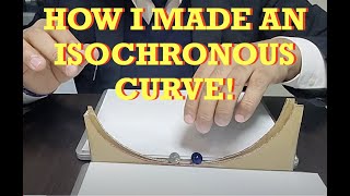 How to make an ISOCHRONOUS CURVE [upl. by Solakcin]