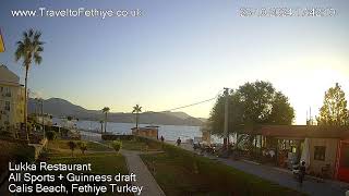 Live from Calis Beach Fethiye Turkey  Fethiye webcam [upl. by Ttiwed668]