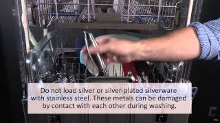 DIY Tips Silverware Loading for your dishwashing appliance [upl. by Ainej]